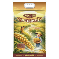 Gạo Thơm Dẻo Gạo Ơi Túi 5Kg