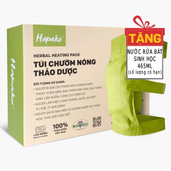 Túi Chườm Thảo Dược Nóng Lạnh Hapaku Đầu Gối