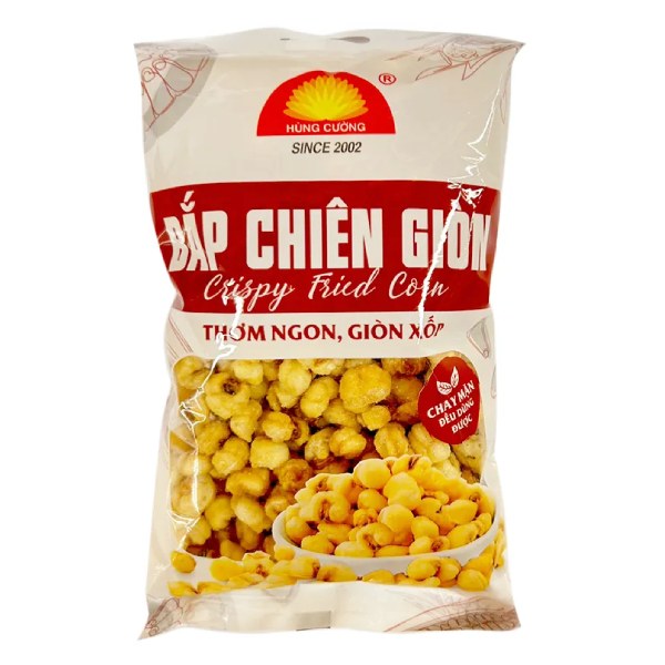 Snack Bắp Chiên Giòn Hùng Cường Gói 100G