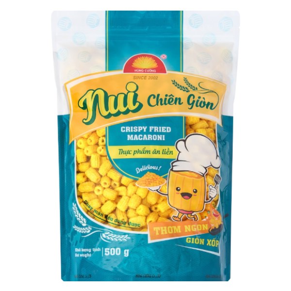 Nui Chiên Giòn Hùng Cường 500G