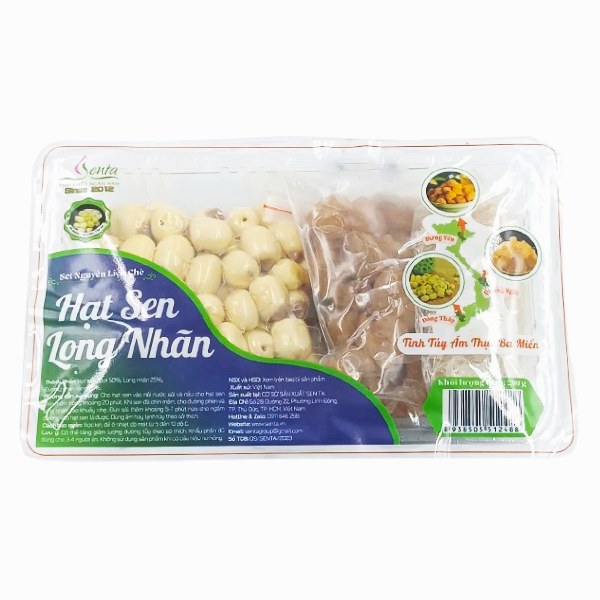 Set Nguyên Liệu Chè Hạt Sen Long Nhãn Senta 200G