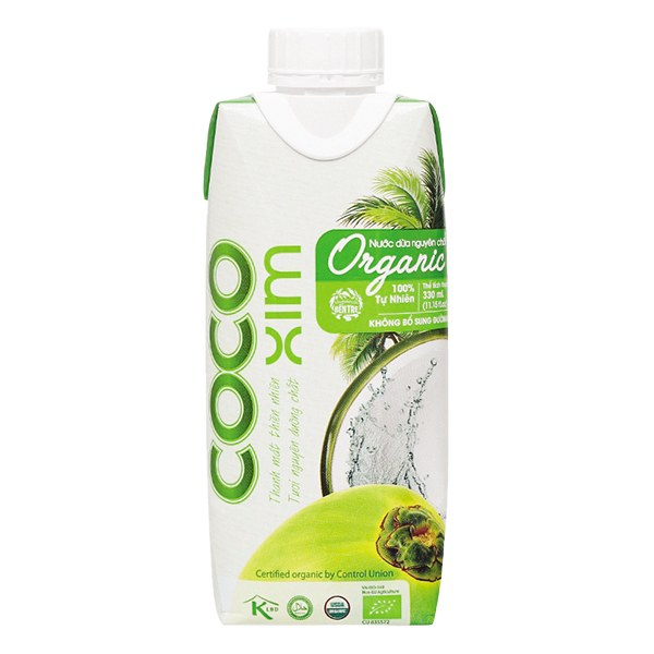 Nước Dừa Cocoxim Organic 330Ml