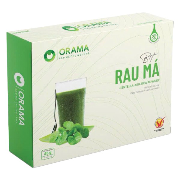Bột Rau Má Quảng Thanh Hộp 15 Gói*3G