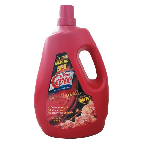 Nước Giặt Xả True Care 5in1 Majestic Bình 3.6Kg