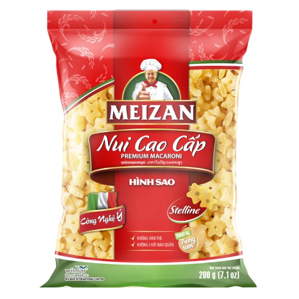 Nui Cao Cấp Meizan Hình Sao 200G