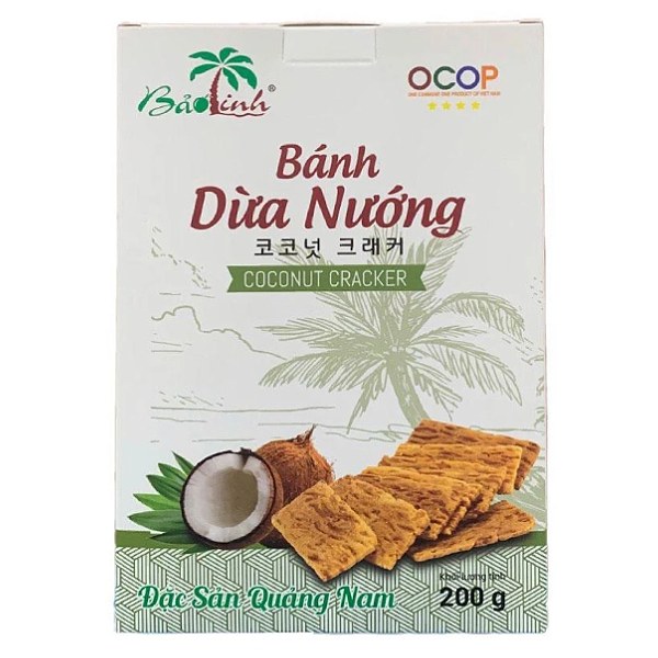 Bánh Dừa Nướng Bảo Linh Hộp 200G