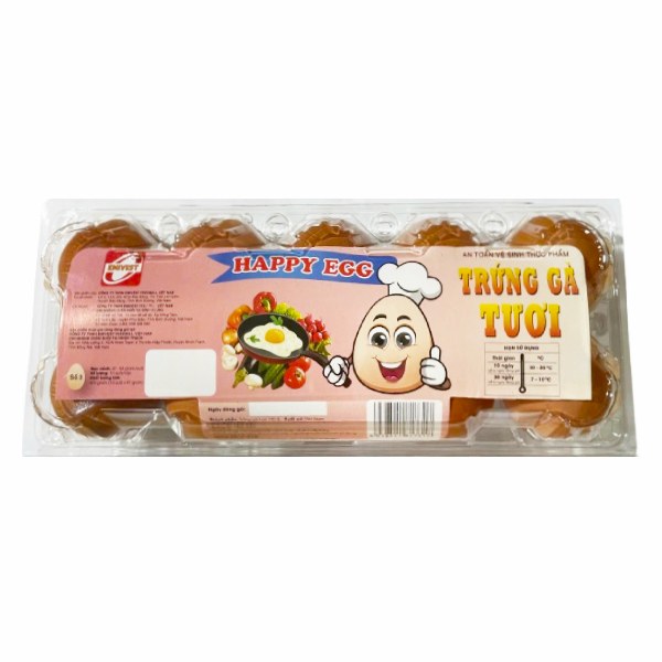 Hộp 10 Trứng Gà Happy Egg Số 3