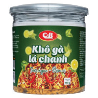 (Only Emartmall) Khô Gà Lá Chanh C&B Hũ 100G
