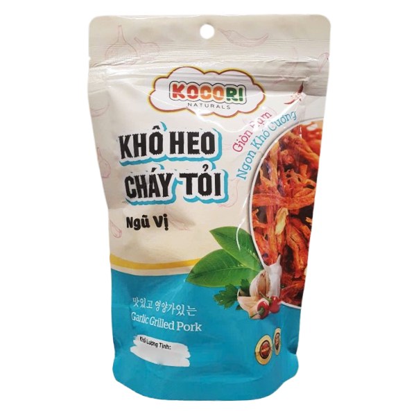 Khô Heo Cháy Tỏi Kocori Ngũ Vị Gói 40G