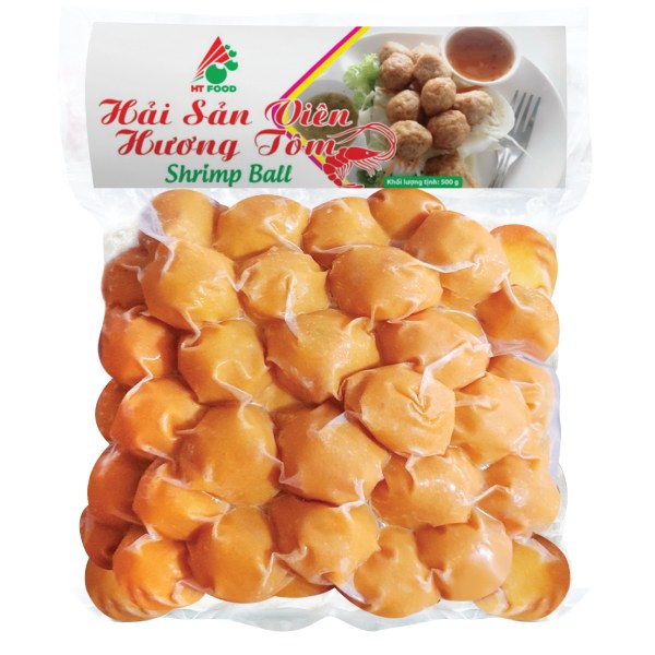 Viên Hải Sản Hiền Thảo Food Vị Tôm Gói 500G