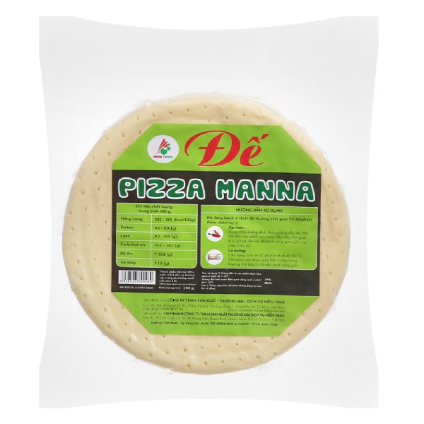 Đế Bánh Pizza Manna 280G