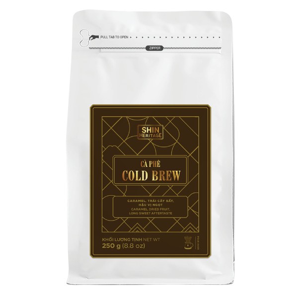Cà Phê Shin Cold Brew Hạt Túi 250G