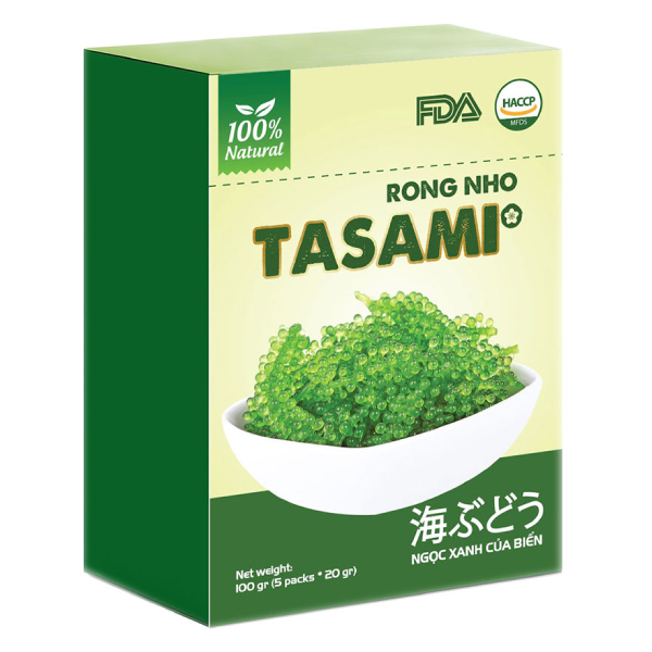 Rong Nho Tasami Hộp 100G