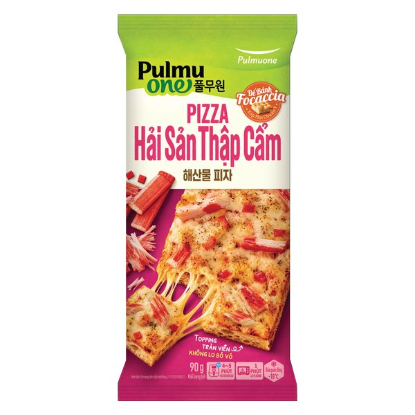 Pizza Pulmuone Hải Sản Thập Cẩm 90G