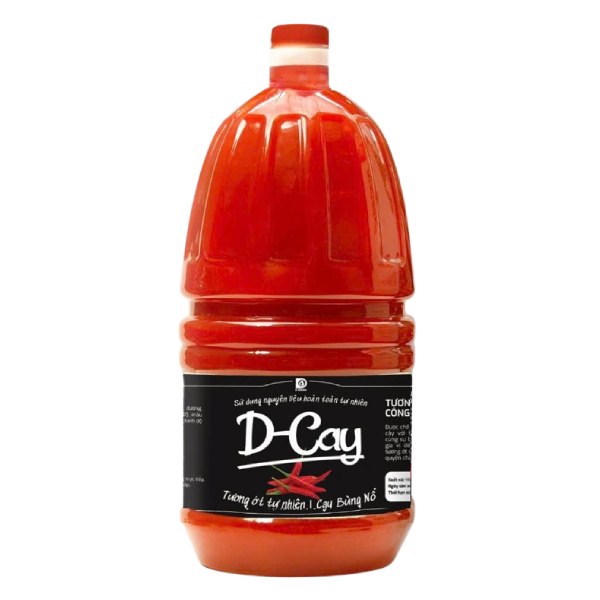 Tương Ớt Tươi D-Cay Vị Cay Bùng Nổ Chai 2L
