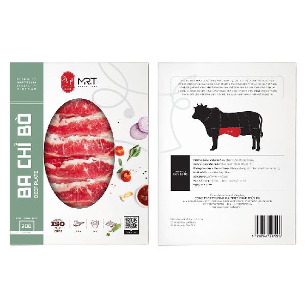 Ba Chỉ Bò Úc Mr.T Hộp 300G