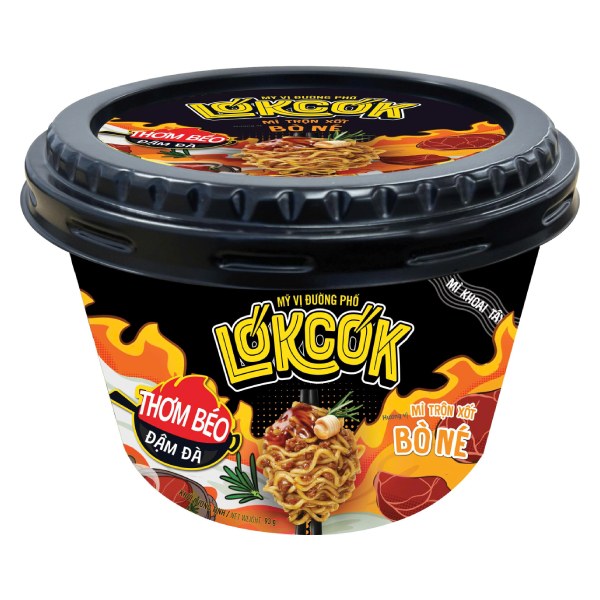 Mì Trộn Lókcók Bò Né Tô 93G