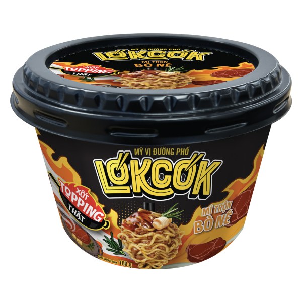 Mì Trộn Lókcók Bò Né Tô 100G