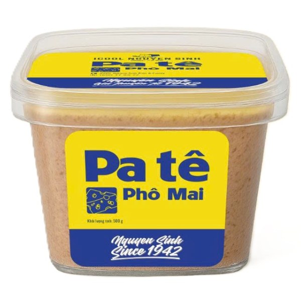 Pate Phô Mai Icool Nguyên Sinh Hộp 500G