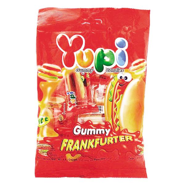 Kẹo Dẻo Yupi Frankfurter Gói 96G