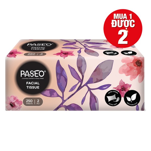 Khăn Giấy Rút Paseo 250 Tờ