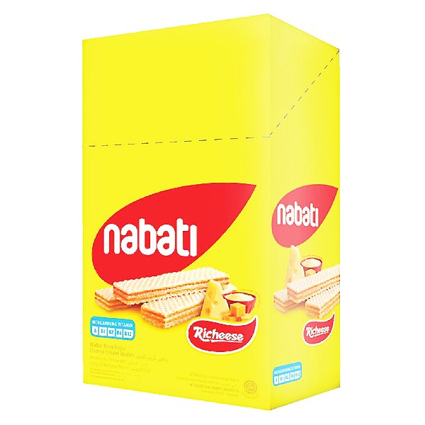 Bánh Xốp Nabati Hộp 20 Gói*7.5G 