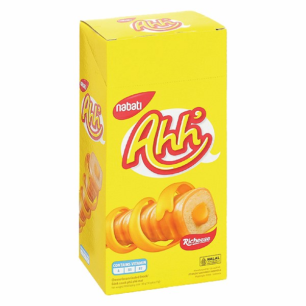 Bánh Xốp Nabati Ahh Phô Mai Hộp 90G