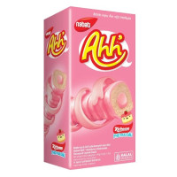 (Only Emartmall) Bánh Xốp Nabati Ahh Vị Kem Phô Mai Dâu Hộp 90G