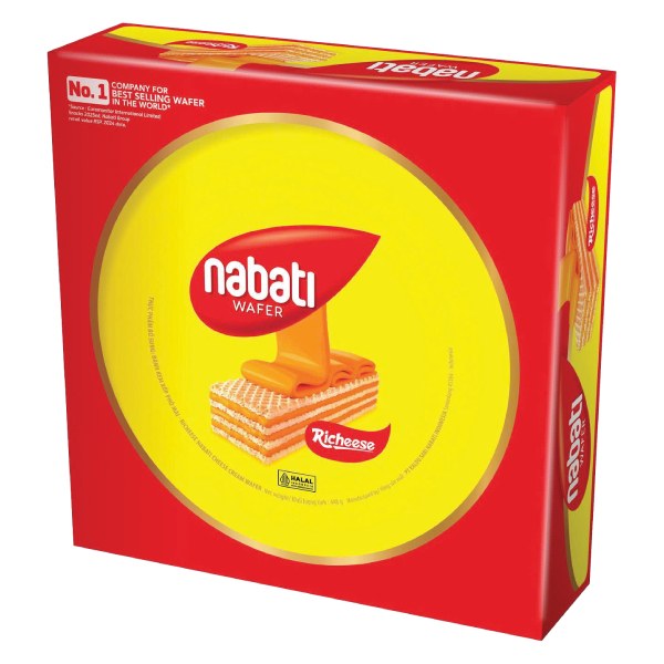 Bánh Xốp Nabati Phô Mai Hộp Hộp Thiếc 448G