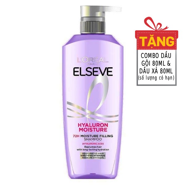 Dầu Gội L'Oreal Elseve Dưỡng Ẩm 400Ml