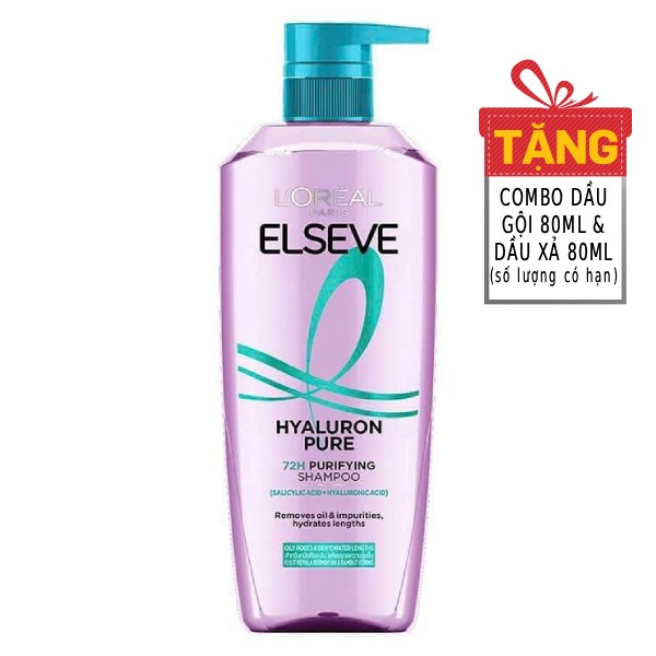 Dầu Gội L'Oreal Elseve Cho Da Dầu 400Ml