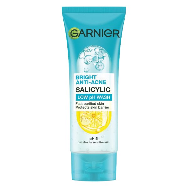 Sữa Rửa Mặt Garnier Salicylic Low pH Ngừa Mụn 100Ml