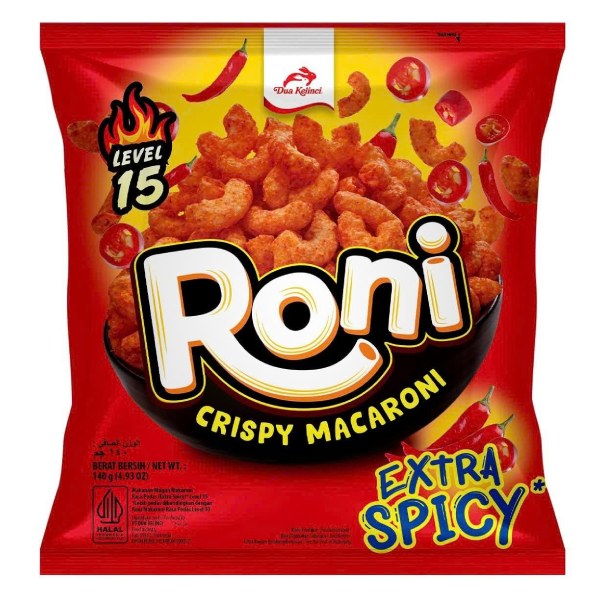 Snack Macaroni Giòn Siêu Cay Gói 140G
