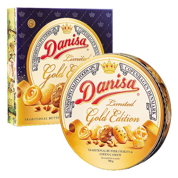 Bánh Danisa Gold Edition Hộp 792G 