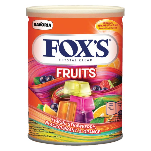 Kẹo Fox's Hỗn Hợp 4 Loại Hộp 170G