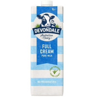 Sữa Tươi Tiệt Trùng Devondale Nguyên Kem Hộp Giấy 1L 