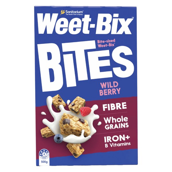 Bánh Ngũ Cốc Weet - Bix Dâu Rừng Hộp 500G