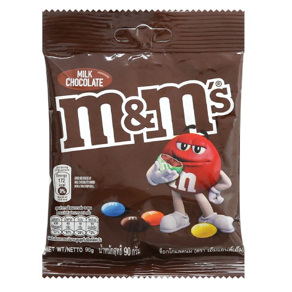 Kẹo Socola M&M's Sữa 90G