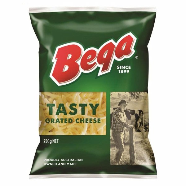 Phô Mai Bào Bega Tasty Grated 250G