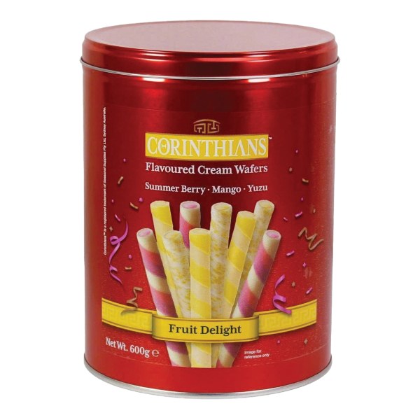 Bánh Quế Corinthians Trái Cây Hộp 600G