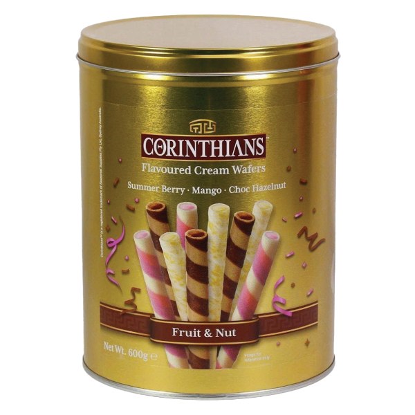 Bánh Quế Corinthians Trái Cây & Hạt Hộp 600G
