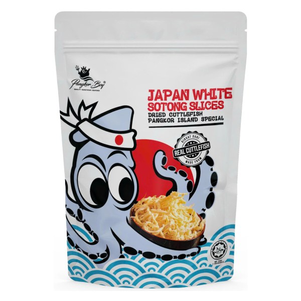 Khô Mực Tẩm Pangkor Boy Kiểu Nhật Gói 40G