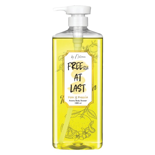 Gel Tắm Lưu Hương Net Care Quả Lê Và Lan Trắng Nam Phi 1L