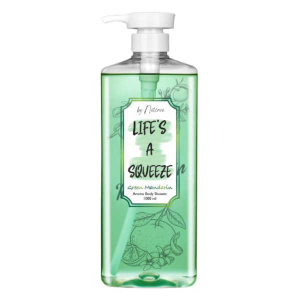 Gel Tắm Lưu Hương Net Care Quýt Xanh 1L