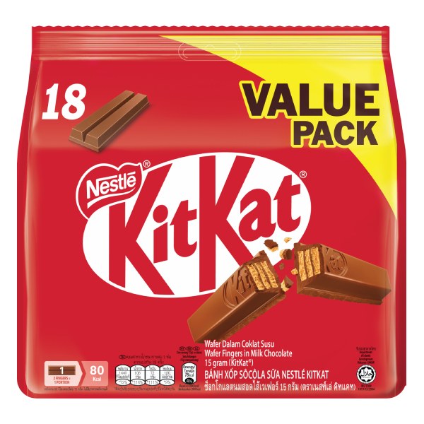 Socola Kitkat 2F Gói 18 Thanh*15G